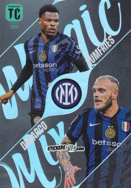 Cromo Denzel Dumfries / Federico Dimarco - FIFA Top Class 2025
 n. 222 - Panini
