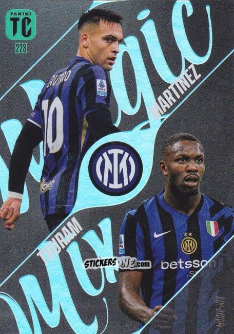Cromo Lautaro Martinez / Marcus Thuram - FIFA Top Class 2025
 n. 223 - Panini