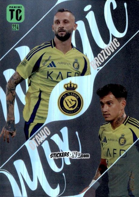 Sticker Marcelo Brozović / Otávio - FIFA Top Class 2025
 n. 224 - Panini