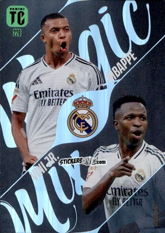 Sticker Kylian Mbappé / Vinicius Jr. - FIFA Top Class 2025
 n. 226 - Panini
