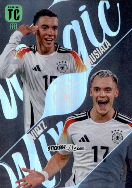 Cromo Jamal Musiala / Florian Wirtz - FIFA Top Class 2025
 n. 232 - Panini