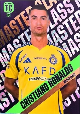 Sticker Cristiano Ronaldo - FIFA Top Class 2025
 n. 242 - Panini