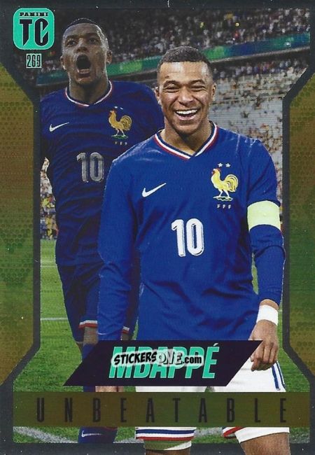 Cromo Kylian Mbappé - FIFA Top Class 2025
 n. 269bg - Panini