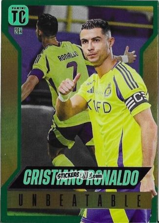 Cromo Cristiano Ronaldo - FIFA Top Class 2025
 n. 264gl - Panini