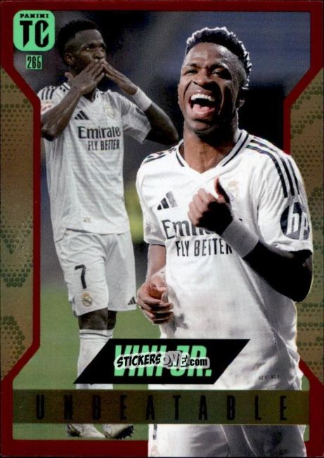 Cromo Vinicius Jr. - FIFA Top Class 2025
 n. 265rh - Panini