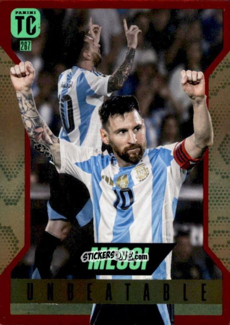 Cromo Lionel Messi - FIFA Top Class 2025
 n. 267RH - Panini