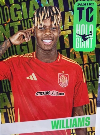 Sticker Nico Williams - FIFA Top Class 2025
 n. HG37 - Panini
