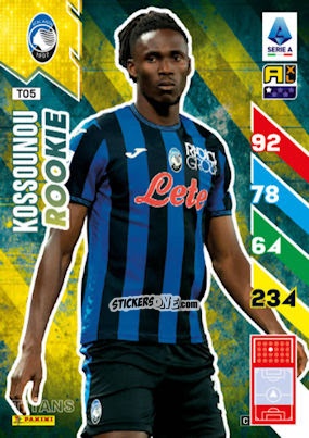 Sticker Odilon Kossounou - Calciatori 2024-2025. Adrenalyn XL TITANS
 n. T5 - Panini