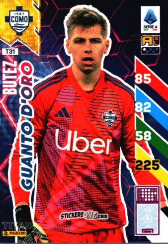 Sticker Jean Butez - Calciatori 2024-2025. Adrenalyn XL TITANS
 n. T31 - Panini