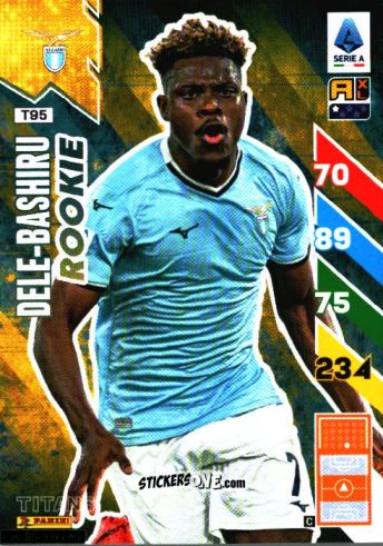 Sticker Fisayo Dele-Bashiru - Calciatori 2024-2025. Adrenalyn XL TITANS
 n. T95 - Panini
