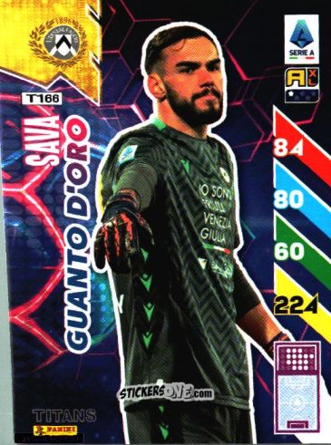 Sticker Răzvan Sava - Calciatori 2024-2025. Adrenalyn XL TITANS
 n. T166 - Panini