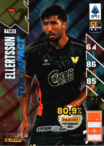 Sticker Mikael Egill Ellertsson - Calciatori 2024-2025. Adrenalyn XL TITANS
 n. T180 - Panini
