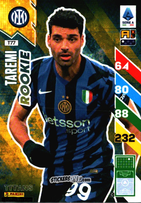 Sticker Taremi - Calciatori 2024-2025. Adrenalyn XL TITANS
 n. T77 - Panini