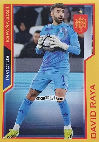 Sticker Unai Simón - Jugon Invictus España 2024
 n. 1 - Panini