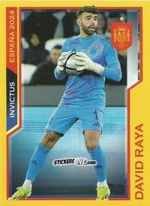 Sticker David Raya - Jugon Invictus España 2024
 n. 2 - Panini