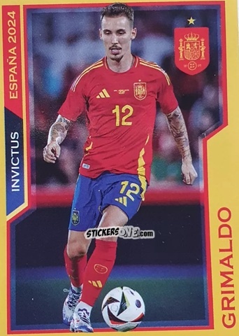 Sticker Grimaldo - Jugon Invictus España 2024
 n. 11 - Panini