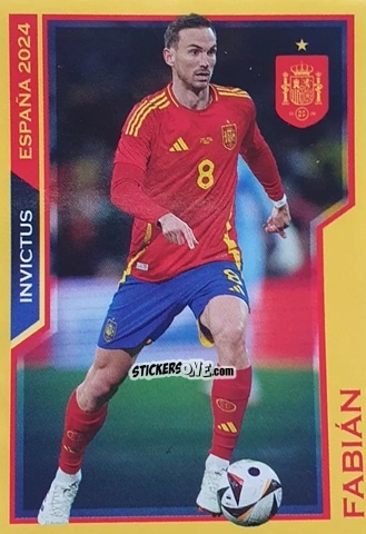 Sticker Fabián - Jugon Invictus España 2024
 n. 14 - Panini