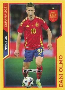 Cromo Dani Olmo - Jugon Invictus España 2024
 n. 19 - Panini