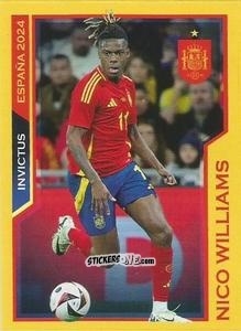 Cromo Nico Williams - Jugon Invictus España 2024
 n. 22 - Panini