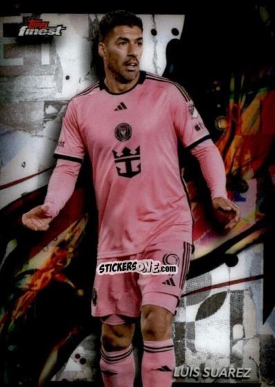 Cromo Luis  Suárez  - Finest MLS 2024-2025
 n. 9 - Topps