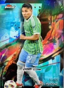 Sticker Raúl Ruidíaz - Finest MLS 2024-2025
 n. 21 - Topps