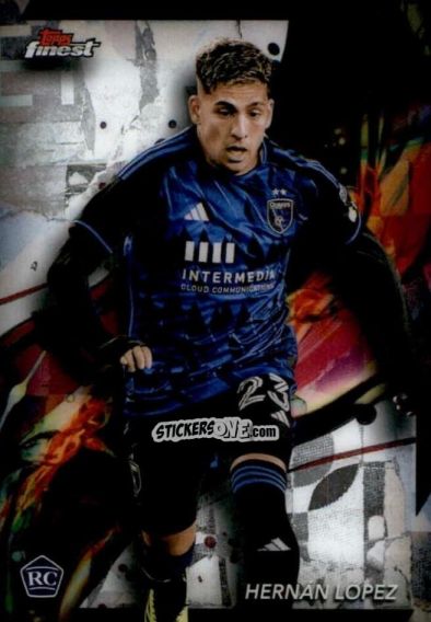 Sticker Hernán  López  - Finest MLS 2024-2025
 n. 22 - Topps