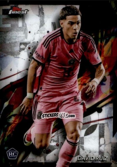 Sticker David  Ruíz  - Finest MLS 2024-2025
 n. 36 - Topps
