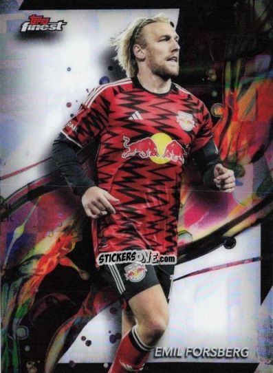 Cromo Emil  Forsberg  - Finest MLS 2024-2025
 n. 70 - Topps