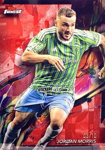 Sticker Jordan  Morris  - Finest MLS 2024-2025
 n. 71 - Topps