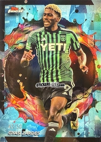 Sticker Gyasi  Zardes  - Finest MLS 2024-2025
 n. 85 - Topps