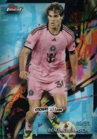 Cromo Benja  Cremaschi  - Finest MLS 2024-2025
 n. 96 - Topps