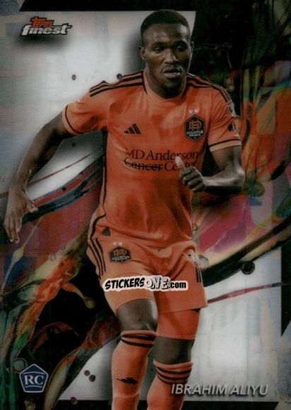 Sticker Ibrahim  Aliyu  - Finest MLS 2024-2025
 n. 97 - Topps