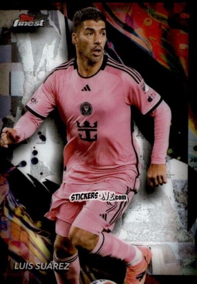 Cromo Luis  Suárez  - Finest MLS 2024-2025
 n. 109 - Topps