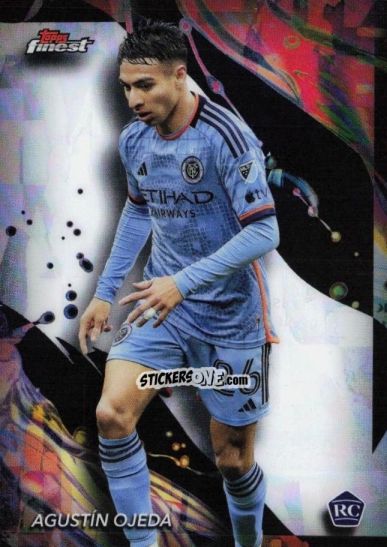 Sticker Agustín  Ojeda  - Finest MLS 2024-2025
 n. 126 - Topps