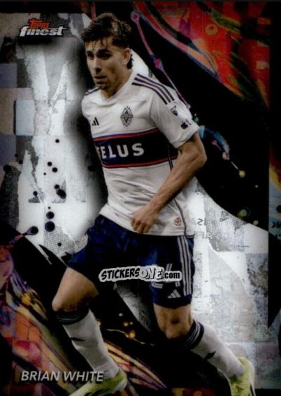 Cromo Brian White - Finest MLS 2024-2025
 n. 144 - Topps