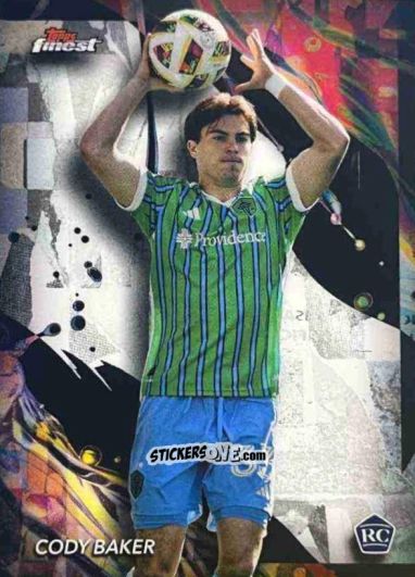 Sticker Cody  Baker  - Finest MLS 2024-2025
 n. 145 - Topps