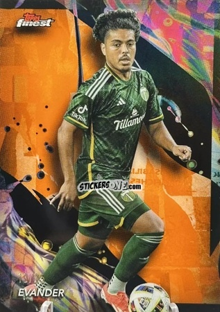 Sticker Evander - Finest MLS 2024-2025
 n. 152 - Topps