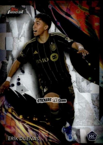 Sticker Erik  Dueñas  - Finest MLS 2024-2025
 n. 166 - Topps