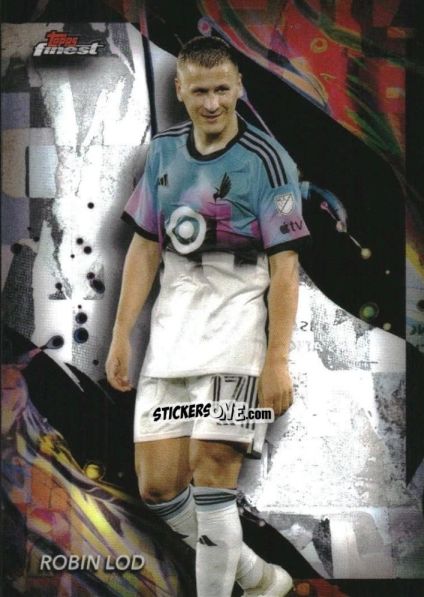 Cromo Robin Lod - Finest MLS 2024-2025
 n. 187 - Topps