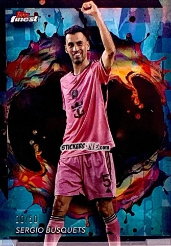Sticker Sergio  Busquets  - Finest MLS 2024-2025
 n. 251 - Topps