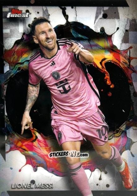 Sticker Lionel  Messi  - Finest MLS 2024-2025
 n. 300 - Topps