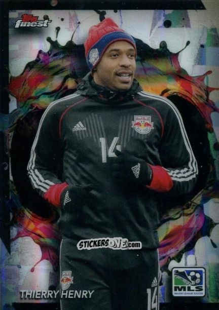 Sticker Thierry  Henry  - Finest MLS 2024-2025
 n. MLS-7 - Topps
