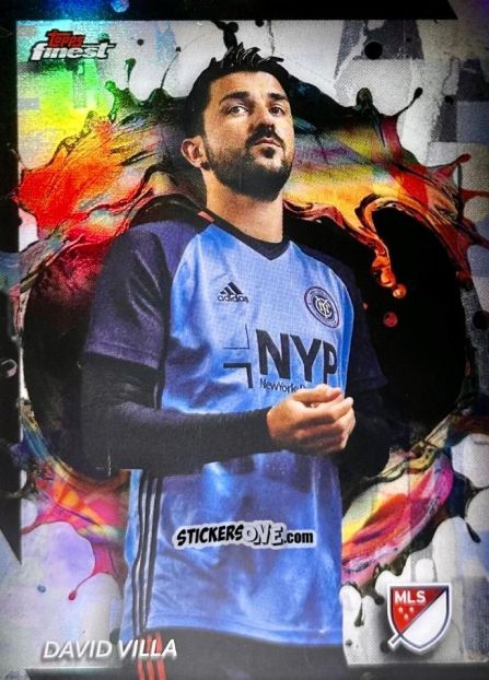 Cromo David Villa - Finest MLS 2024-2025
 n. MLS-11 - Topps