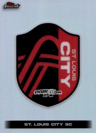 Cromo City SC St. Louis City SC  - Finest MLS 2024-2025
 n. TL-27 - Topps