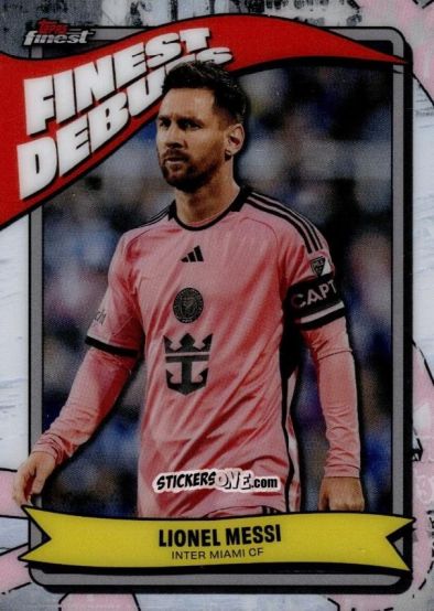 Sticker Lionel  Messi  - Finest MLS 2024-2025
 n. FD-1 - Topps
