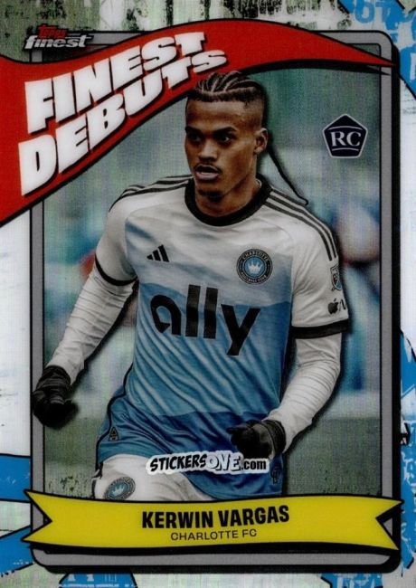 Sticker Kerwin  Vargas  - Finest MLS 2024-2025
 n. FD-7 - Topps