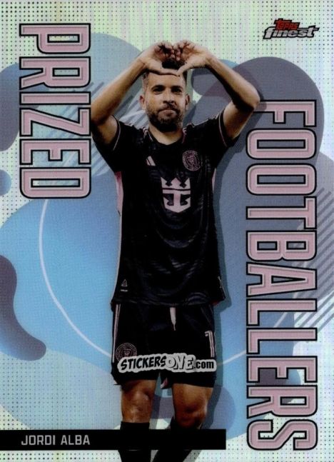Sticker Jordi  Alba  - Finest MLS 2024-2025
 n. PF-3 - Topps