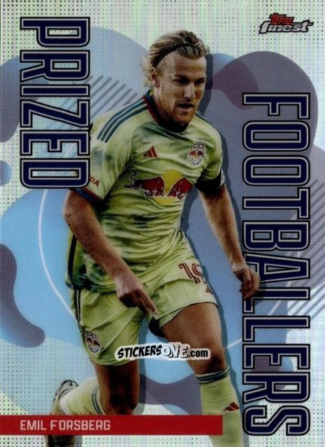 Sticker Emil  Forsberg  - Finest MLS 2024-2025
 n. PF-8 - Topps