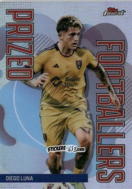 Sticker Diego  Luna  - Finest MLS 2024-2025
 n. PF-17 - Topps