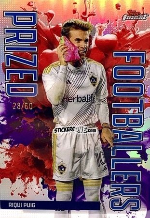 Sticker Riqui  Puig  - Finest MLS 2024-2025
 n. PFF-2 - Topps